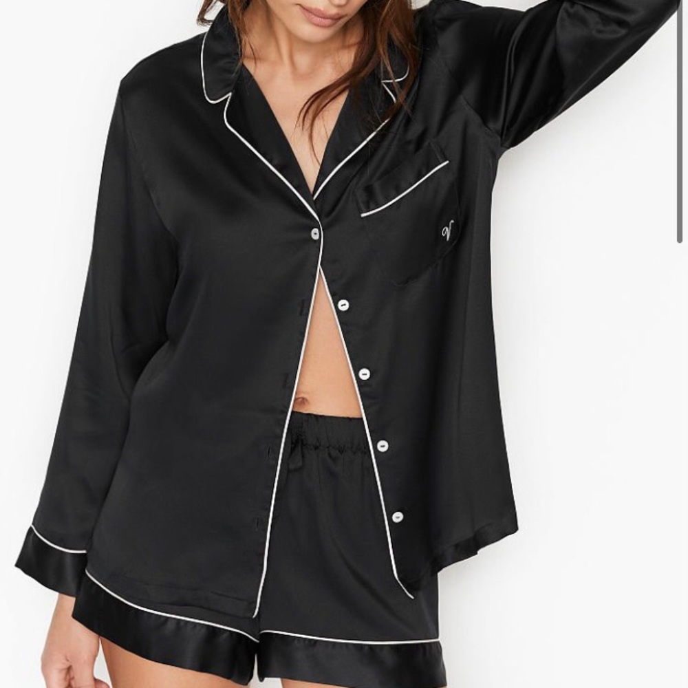Victoria’s Secret Satin Short PJ Set